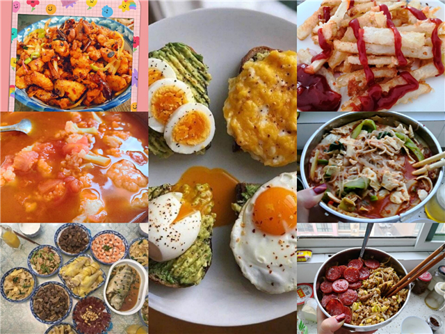 【完满班级】美食变变变——淬炼商学院会计1701班完满班级活动