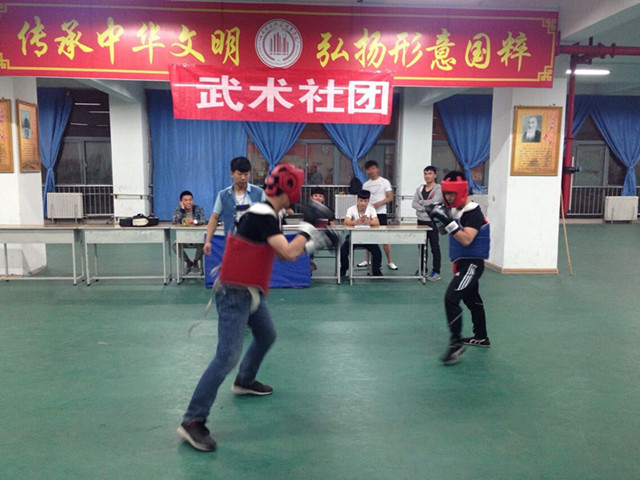 【缤纷百团】“正青春·正能量”武术社校园武术搏击争霸赛圆满落幕