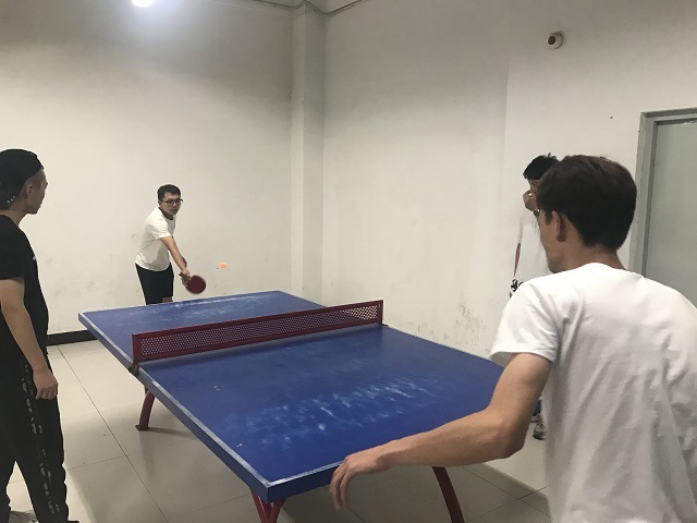 【完满班级】乒乓跃动 轻羽飞扬——信息工程学院网工1701球类PK赛