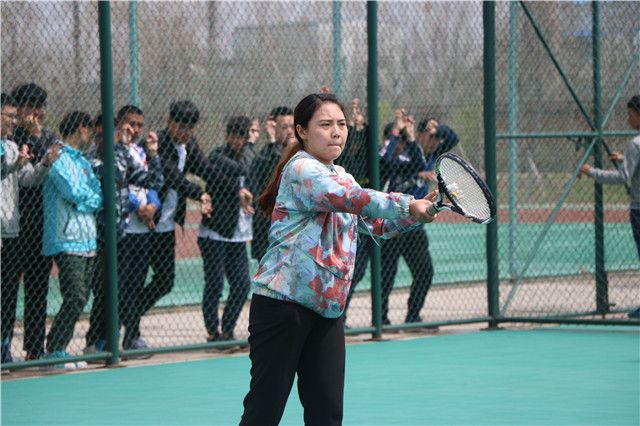 人间四月天 网球显身手——第四届“阳光杯”网球联赛圆满落幕