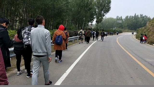 【完满班级】立于山巅 瞭望远方——环科系17级举办完满班级活动
