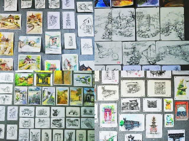 艺术传媒学院2020级视觉传达设计、数字媒体艺术、动画专业写生实践教学活动圆满成功