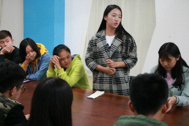 外语系与环科系的学生会经验交流分享会