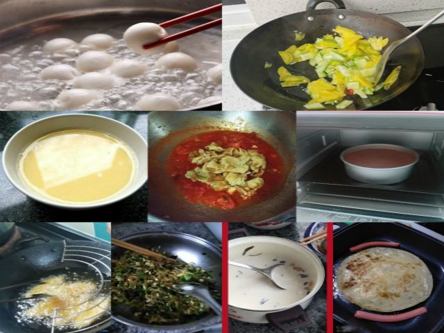 【完满班级】快乐厨房 健康共享——食品与环境学院园林1801班完满班级活动