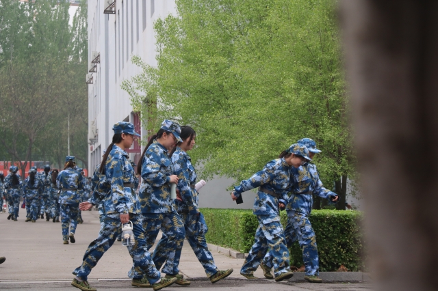 以“挺膺”之姿 赴军训之约