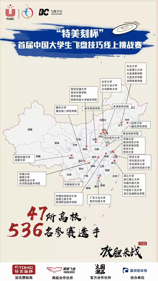 盘来啦 请接好!——我校竞技体育中心引入飞盘项目丰富素质拓展课堂