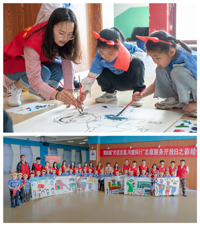【志愿服务开放日】今天 我们邀请老人们和小朋友们走进信院