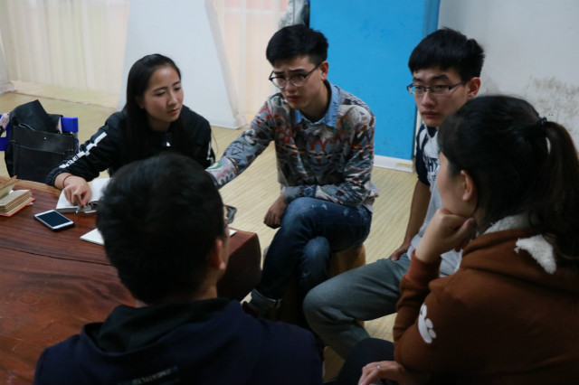 外语系与环科系的学生会经验交流分享会