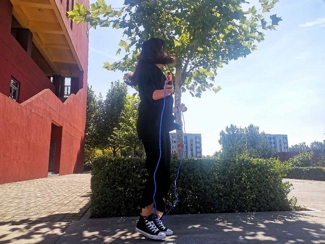 【完满班级】快乐跳绳 健康成长——艺术传媒学院服装1701班完满班级活动