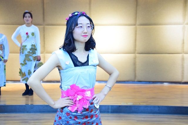 【社团快讯】Show出自己的风采——绿色同盟环保协会、太行书院“创意创新环保时装大赛”