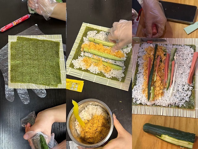 【完满团支部】卷起美好“食”光 玩转“寿司盛宴”——淬炼·国际商学院行管2101班完满团支部活动