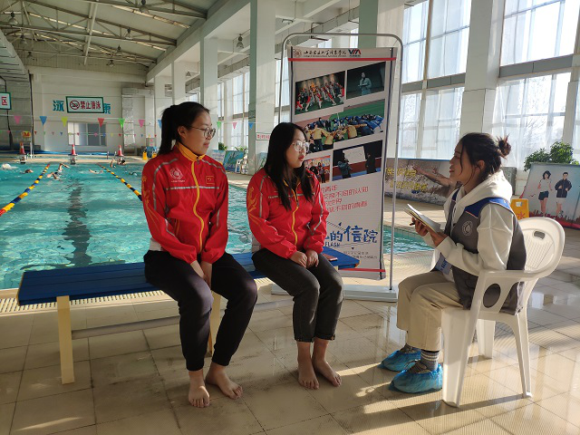 闪光的信院第249期:“泳”往直前的她们用热爱书写青春