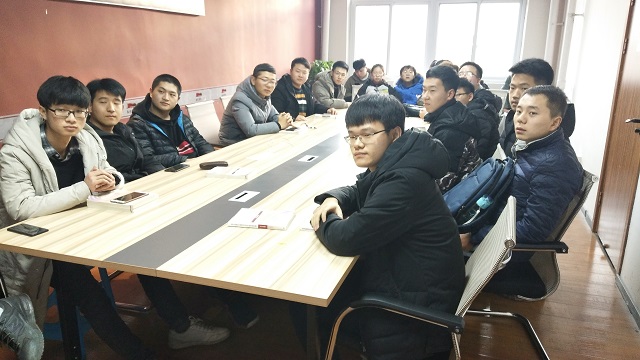 【完满班级】坚定信念 共同前进——网工1701班“考研动员会”