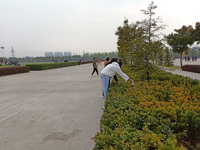 【完满班级】捡起一片垃圾 收获一片希望——食品与环境学院园林1802班举办完满班级活动