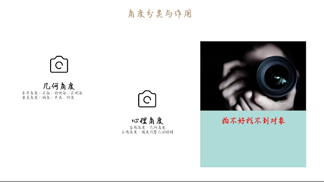 第31期她说·女生学堂:捕光捉影 镜享人生