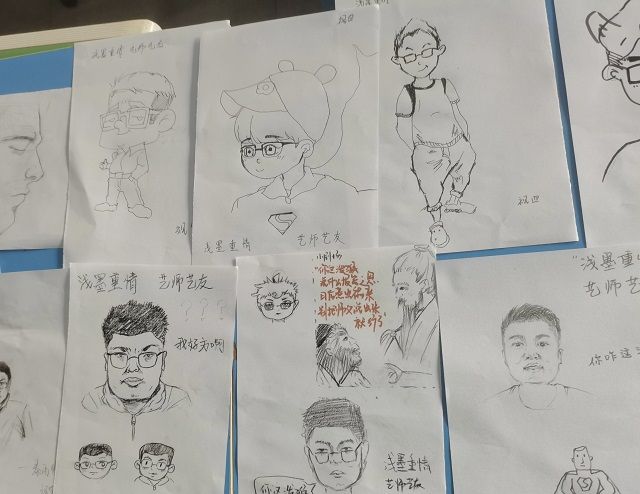 【完满班级】浅墨重情 艺师艺友——艺术传媒学院视觉2004班浅墨重情活动