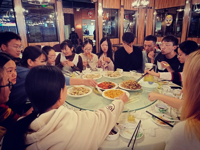 【完满班级】秋收冬藏 冬日之温——食品与环境学院动医1701班完满班级