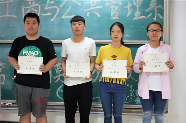 工管系“炒股大赛”闭幕典礼
