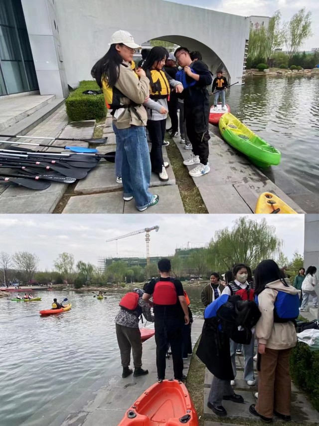 【完满团支部】湖水解冻了 上船 我们去看看——经济与管理学院行管2202班完满团支部活动