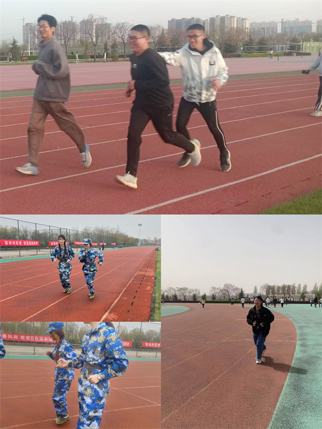 【完满团支部】乐在其中 跑出健康——食品与环境学院园林2201班完满团支部活动
