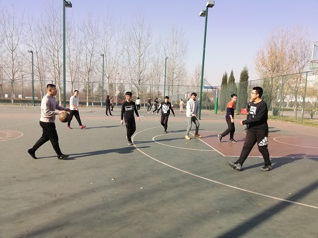 【完满班级】“挥动激情 放飞梦想”篮球联谊赛——计科1802班与网工1802班“无兄弟 不篮球”活动