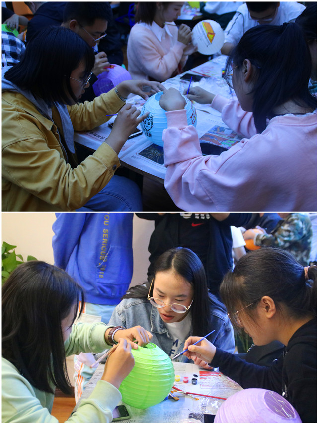 团圆中秋 点亮心愿——智能工程学院第三届中秋花灯会