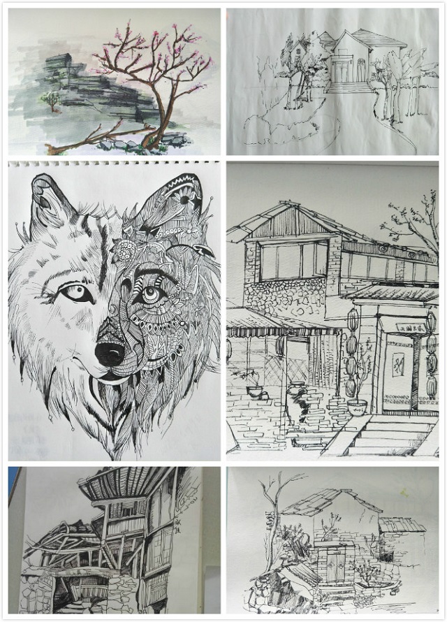 【完满班级】丹青妙手显神通 笔底春风展笑颜——艺术传媒系环设1602、1604班开展“班级速写分享交流会”活动