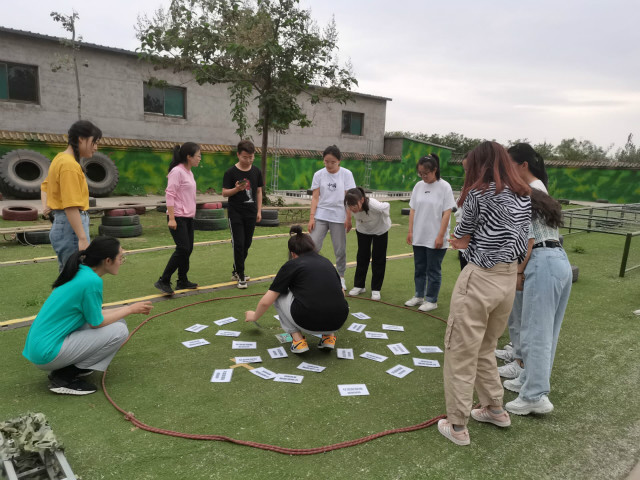 凝聚共识 团结协作——商务英语学院学生会参加素质拓展纪实