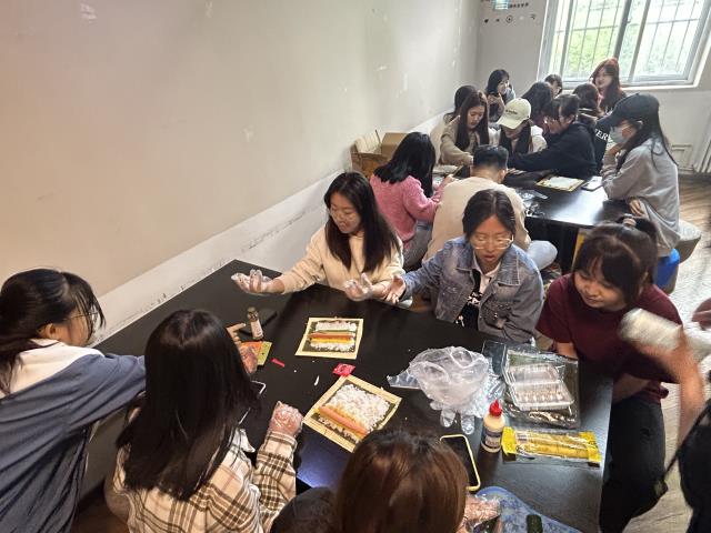 【完满团支部】寿司蛋挞 绽放味蕾——淬炼·国际商学院会计2104班完满团支部活动