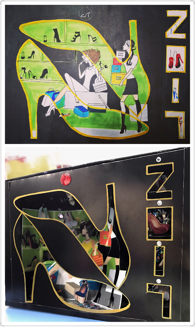 【完满班级】象牙塔里的风景——艺术传媒学院2014级视觉专业橱窗设计“专业+”主题完满活动