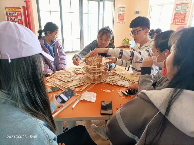 【完满班级】思与设计 手工艺术——食品与环境学院动医2003班完满班级活动