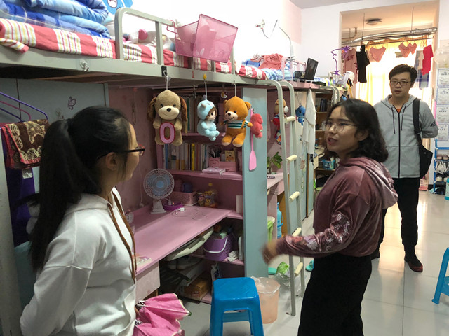 【1+1>2】“双院”老师访宿舍 协作合力暖人心