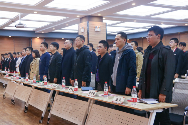 我校“青马工程”完满教育学生骨干培养计划第九期培训班开班典礼隆重举办