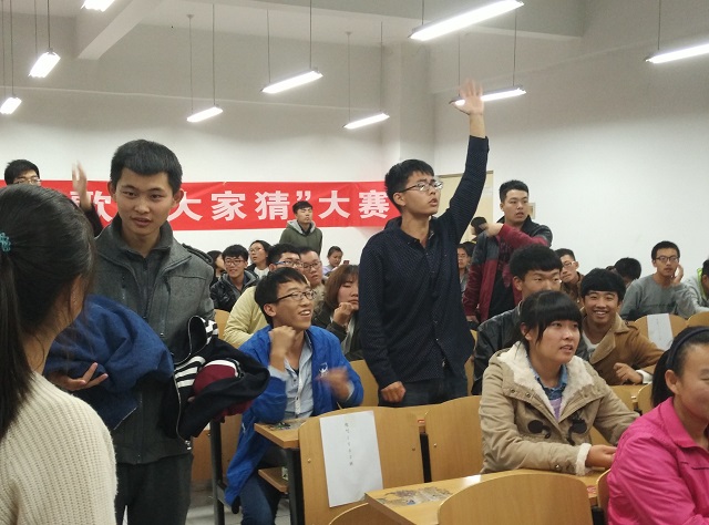 机电工程系举行第二届歌曲大家猜活动