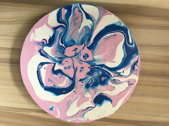 体验流体画艺术 让创意在三达落地