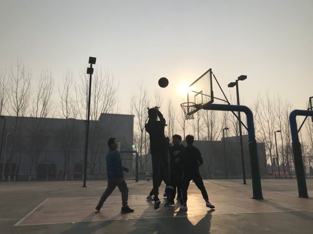 【完满班级】“球球俱进 分分必得”篮球活动——大数据学院、信息工程学院软件1901班