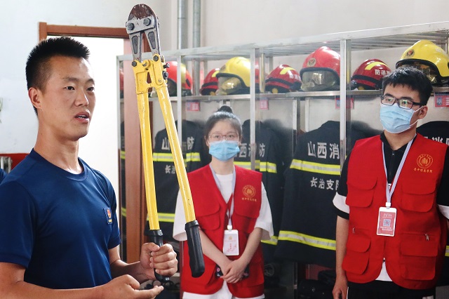 【三下乡】长治·走近“火焰蓝” 传递“中国红” ——“红心向党映三晋”大数据学院、信息工程学院 移动的党史宣讲团