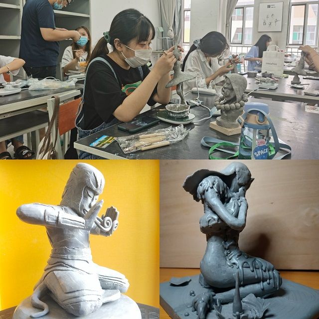 传泥塑之风 寻非遗之梦——艺术传媒学院“时代新象 百年芳华”泥塑造型交流研讨会