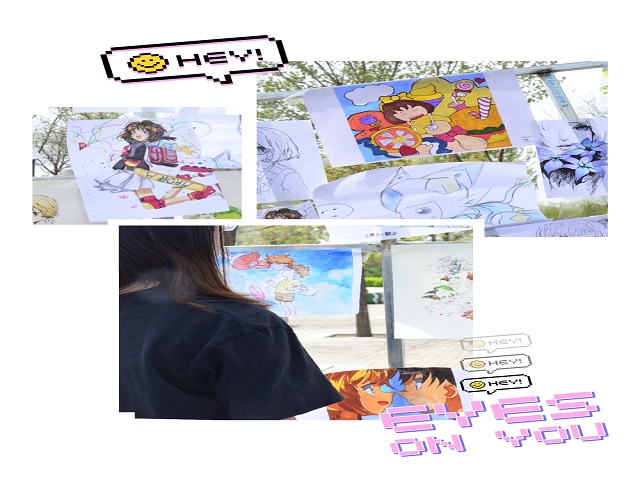 创意随心 动漫嘉年——艺术传媒系举办第三届“藝漫园”漫画展