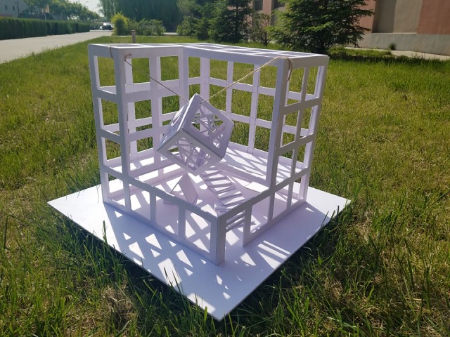 【完满班级】纸上得来终觉浅 绝知此事要躬行——艺术传媒学院环设1604班举办“空构作品大比拼”活动