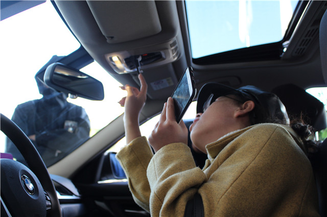 远景1701班参观晋中驰宝宝马公司