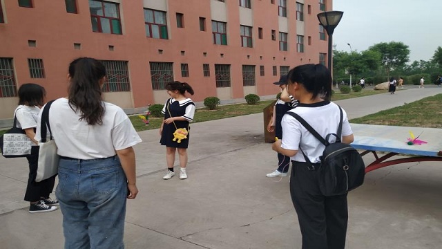 【完满班级】一踢知高下——毽球大赛——远景1803完满班级活动