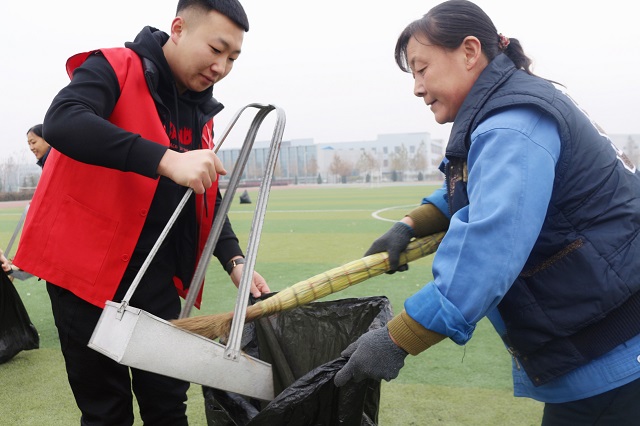 【完满班级】善行青春 养成公益——园林1604班举办完满班级公益活动