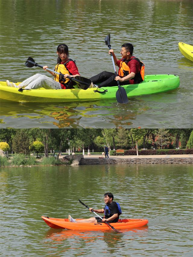 【完满班级】百舸争流千帆竞 勇立潮头敢为先——物流1902班、金融1901班“激情夏日 奋勇争先”划船活动