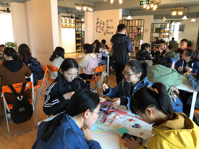邂逅衍纸艺术 遇上精致慢生活——智能工程学院“智多星”领航工程魅力衍纸第四期