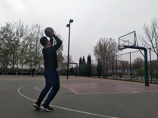 【完满班级】三分球争霸——大数据学院、信息工程学院物联网1701班完满活动