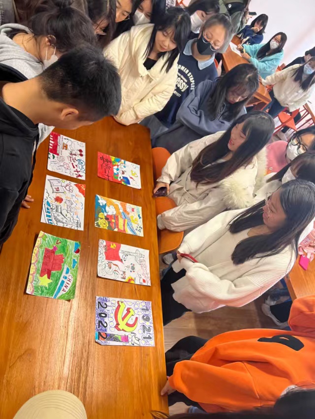 【完满班级】喜迎二十大 奋进新征程——淬炼·国际商学院财务（专升本）2206班完满班级活动