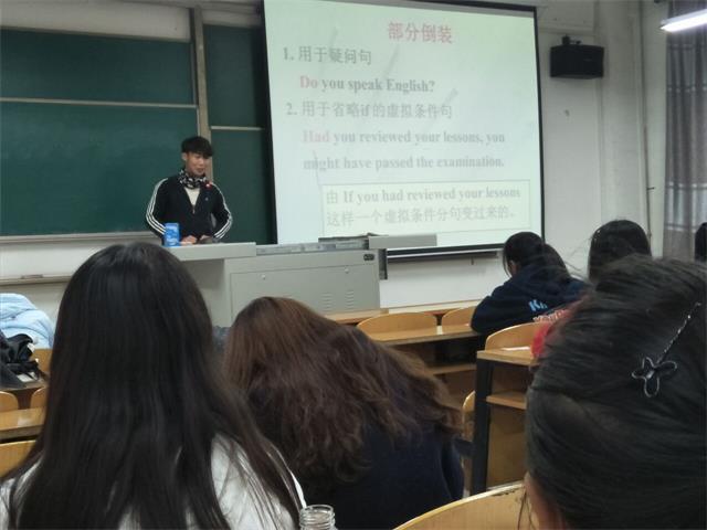 【社团快讯】英语课堂 与你相约
