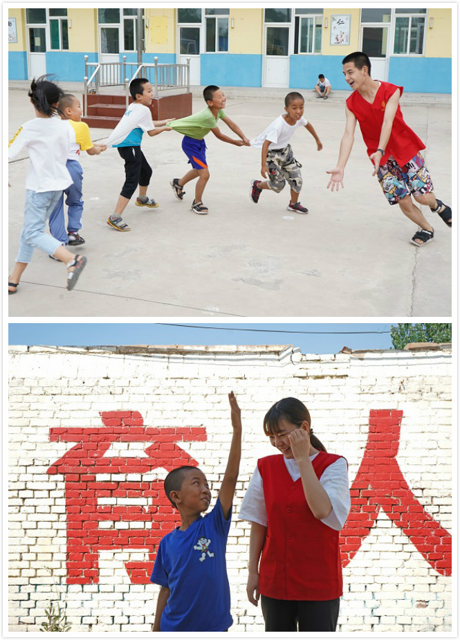 回马小学支教之旅 温暖留守儿童