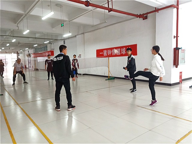 【社团快讯】毽球飞舞 激情飞扬——一毽钟情毽球社举办“一毽钟情”毽球大赛